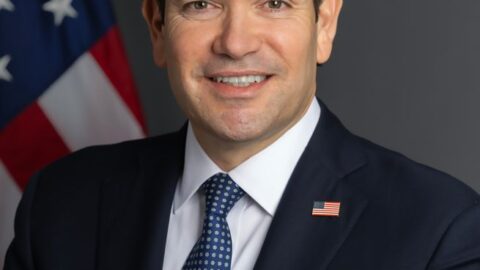 US Secretary of State Marco Rubio official portrait